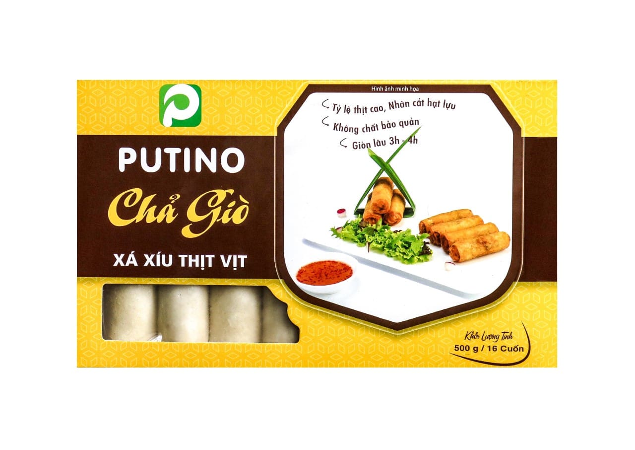 Chả Giò Xá Xíu Thịt Vịt